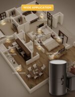 L LOHAS LED Night Light Plug in, Modern Night Lights Plug into Wall, Dusk to Daw... - Image 8