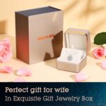 ONLYLIKE Heart Pendant Necklace Gifts for Wife, Engraved 'I LOVE YOU' Gift for W... - Image 7