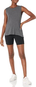 Amazon Essentials Women's Soft Cotton Relaxed-Fit Workout Tank Top (Available in... - Image 5