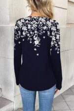 Zeagoo Women Long Sleeve Tops Dressy Casual V Neck Tshirts Basics Tee 2025 Fall ... - Image 5