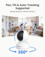 REOLINK Smart 4K UHD Pan & Tilt Dual-Band Wi-Fi 6 Indoor Security Camera with 3X... - Image 4