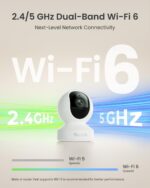 REOLINK Smart 4K UHD Pan & Tilt Dual-Band Wi-Fi 6 Indoor Security Camera with 3X... - Image 8