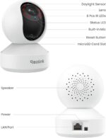 REOLINK Smart 4K UHD Pan & Tilt Dual-Band Wi-Fi 6 Indoor Security Camera with 3X... - Image 10