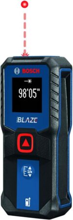 BOSCH GLM100-23 100 Ft BLAZE Laser Distance Measure, Includes 2 AA Batteries - Image 4