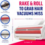 ChomChom Roller & Rake – Reusable Pet Hair Removal Roller with Rake Attachment f... - Image 3