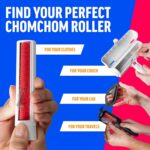 ChomChom Roller & Rake – Reusable Pet Hair Removal Roller with Rake Attachment f... - Image 9