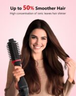 Umeely Plus 2.0 Hair Dryer Brush Blow Dryer Brush in One, 2'' Oval Brush Head Ho... - Image 3