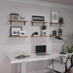 WOPITUES Wood Floating Shelves Set of 6, Shelves for Wall Decor, Farmhouse Shelf... - Image 8