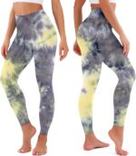 High Waisted Leggings for Women Buttery Soft Tummy Control Capri Yoga Pants for ... - Image 3