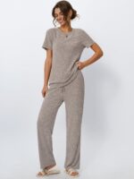 LILLUSORY Lounge Sets for Women 2 Piece Matching Summer Travel Outfits Sets 2026 - Image 3