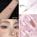 6Pcs Liquid Glitter Eyeshadow Eyeliner, Korean Makeup, Bling Under Eye Shadow, S... - Image 3