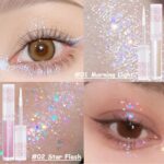 6Pcs Liquid Glitter Eyeshadow Eyeliner, Korean Makeup, Bling Under Eye Shadow, S... - Image 4