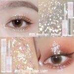 6Pcs Liquid Glitter Eyeshadow Eyeliner, Korean Makeup, Bling Under Eye Shadow, S... - Image 7