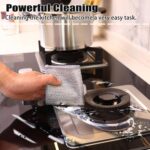 Navona 18 Pcs New Upgrade Steel Wire Dishcloth, Double-Layer Multipurpose Dishwa... - Image 6