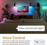 Amazon Basics Smart A19 LED Light Bulb, Color Changing, 9W (60W Equivalent), 800... - Image 4
