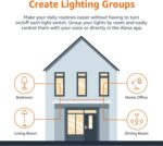 Amazon Basics Smart A19 LED Light Bulb, Color Changing, 9W (60W Equivalent), 800... - Image 7