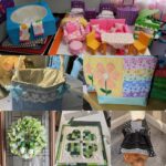 7Pcs 9.8" x 9.8"(25 * 25CM) Cotton Fabric DIY Making Supplies Quilting Patchwork... - Image 7