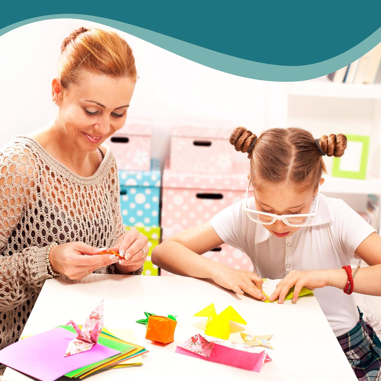AIMI Assorted Colors Bulk for School Supplies A4 Copy Paper Construction Paper C... - Image 7
