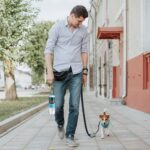 Cibaabo Dog Water Bottle with Food Container, Travel Puppy Water Bowl, Portable ... - Image 6