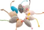 Fashion's Talk Cat Mice Toy 18-Pack Plush Catnip-Filled Mice Toys for Indoor Cat... - Image 3