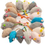 Fashion's Talk Cat Mice Toy 18-Pack Plush Catnip-Filled Mice Toys for Indoor Cat... - Image 6