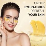 20Pcs/10Pairs Under Eye Patches Gold for Dark Circles, Puffy Eyes, and Wrinkles,... - Image 5