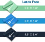 A AZURELIFE Resistance Bands,Professional Long Non-Latex Elastic Stretch Bands,E... - Image 4