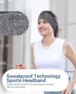 Perytong Sleep Headphones Wireless, Bluetooth Sports Headband Headphones with Ul... - Image 6