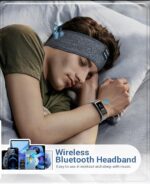 Perytong Sleep Headphones Wireless, Bluetooth Sports Headband Headphones with Ul... - Image 8