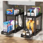 2 Pack Pull-Out Storage Organizers, Under Sink Organizer and Storage for Bathroo... - Image 2