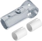 20 Sets T Pipe Connector Tee Clamp Fittings, Fits 3/4" EMT Conduit with PE Adapt... - Image 2