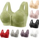 2025 Daisy Bras for Older Women Front Closure Bra Full Coverage Comfortable Bras... - Image 2