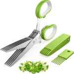 2026 Upgraded Herb Scissors, Effortless Herb Shears Cutter Tool with Sharp Stain... - Image 2