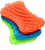 3PCS OstWony Silicone Dish Sponges, Super Food-Grade Silicone Sponges, Multi-Pur... - Image 2