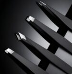 4-Piece Professional Tweezers Set, Tweezers for Eyebrows, Facial Hair, Splinter ... - Image 2