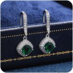 925 Sterling Silver Drop Earrings for Women Trendy Gold Hypoallergenic Dangle Ea... - Image 2