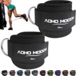 AOHO MOOON Velcro Comfortable Adjustable Padded Ankle Wrist Cuffs Neoprene Padde... - Image 2
