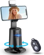 Auto Face Tracking Tripod 360° Rotating Cell Phone Photo and Video Kits Stand, N... - Image 2