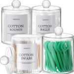 Bathroom Organizers and Storage,4 Pack Bathroom Accessories,Bathroom Decor,Home ... - Image 2