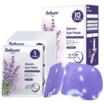 BeHoomi Steam Eye Mask, 10Packs Heated Eye Mask, Self Heating Disposable SPA War... - Image 2