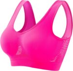 Breathable Bras for Women No Steel Ring Plus Size Soft Cool Liftup Air Bra No Un... - Image 2