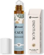 Calm Essential Oil Roll On, Aromatherapy Roll On Oil Blends for Stress Relief, M... - Image 2
