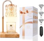 Candle Warmer Lamp with 3 Bulbs, Adjustable Height Dimmable Candle Warmer with T... - Image 2