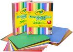 Crayola Construction Paper Bulk Pack (480 Sheets) – 10 Assorted Colors, 9x12, Te... - Image 2