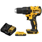 DEWALT 20V MAX Cordless Drill Driver Set, Electric Drill, Brushless 1/2 In 2 Spe... - Image 2
