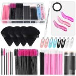 Disposable Makeup Applicators Kit with Triangle Puff Mixing Palette, Artist Supp... - Image 2