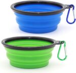 Dog Bowl Pet Collapsible Bowls, 2 Pack for Cats Dogs, Portable Pet Feeding Water... - Image 2