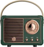 Dosmix Retro Bluetooth Speaker, Vintage Decor, Mini Wireless Bluetooth Speaker, ... - Image 2