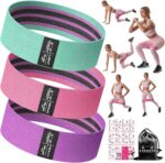 Fabric Resistance Bands for Working Out - Exercise Bands for Women and Men, Boot... - Image 2