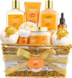Gifts for Women Gift Basket for Women - 10 Pc Almond Milk & Honey Beauty & Perso... - Image 2